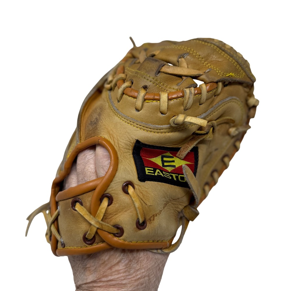Easton Black Magic EX220 Catcher's Mitt Glove Tan Leather Right Hand Throw
